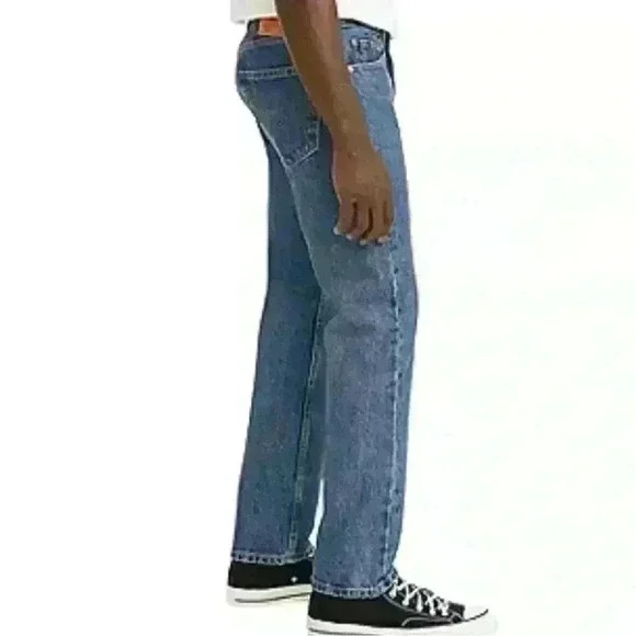 Levi’s 505 Sit A The Waist Straight Leg Jeans Size W29x 34 NWT - Picture 3 of 9